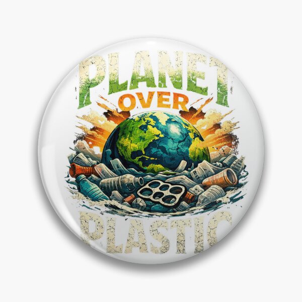 Item preview, Planet Over Plastic – Eco Friendly Save The Planet Design designed and sold by valentina357.