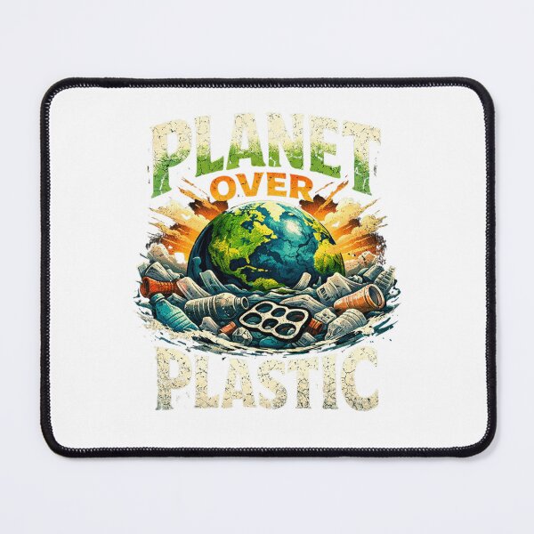 Item preview, Planet Over Plastic – Eco Friendly Save The Planet Design designed and sold by valentina357.