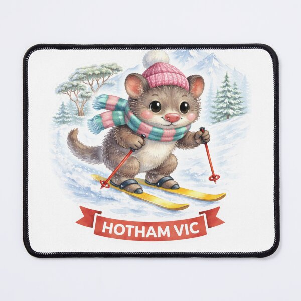 Item preview, Mount Hotham Skiing Possum Design designed and sold by PamLeeDesign.
