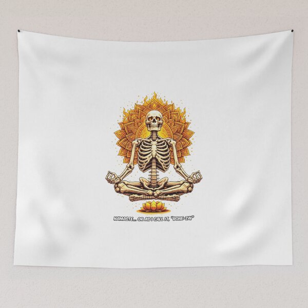 Item preview, namaste by bone  designed and sold by Mystic & Celestial Art.