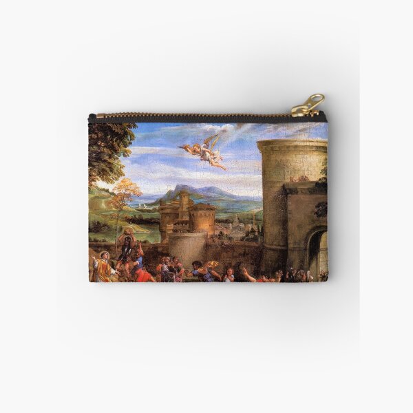 Item preview, Martyrdom of Saint Stephen Annibale Carracci Baroque Painting designed and sold by TheSoulOfArt.