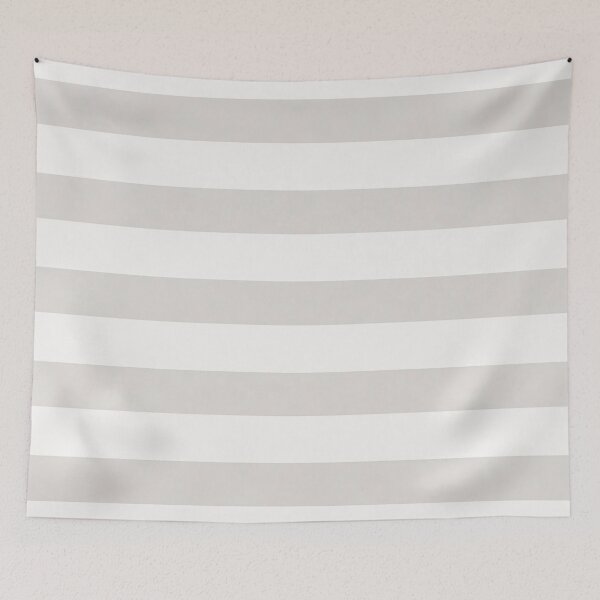 Item preview, Grey and White Striped designed and sold by Art for Every Person.