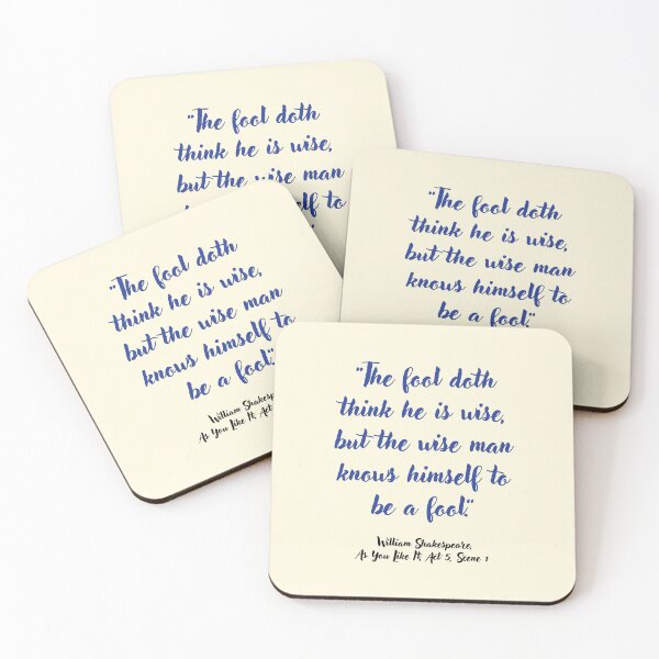 Item preview, Shakespeare Quote designed and sold by CharlottePlaceArt.