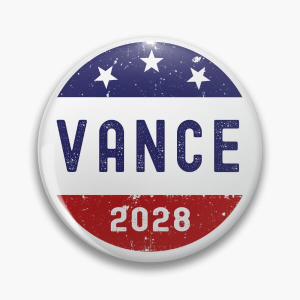 Item preview, Vance 2028 Retro Campaign Button designed and sold by KB-SbDesigns.