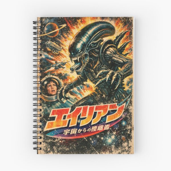 Item preview, Alien Japan Poster designed and sold by Wanderdreaming.