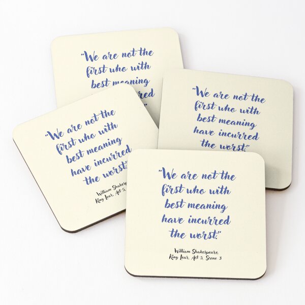 Item preview, Shakespeare Quote designed and sold by CharlottePlaceArt.