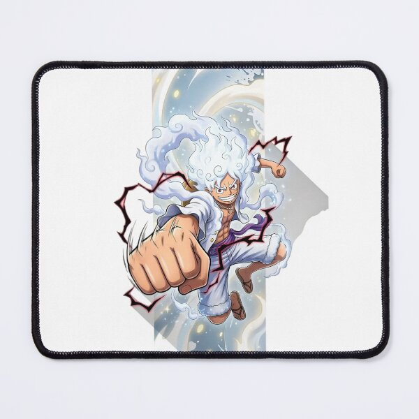Item preview, Awakened Rubber Pirate Hero – White Cloud Power Anime Style Action designed and sold by Dyan4.
