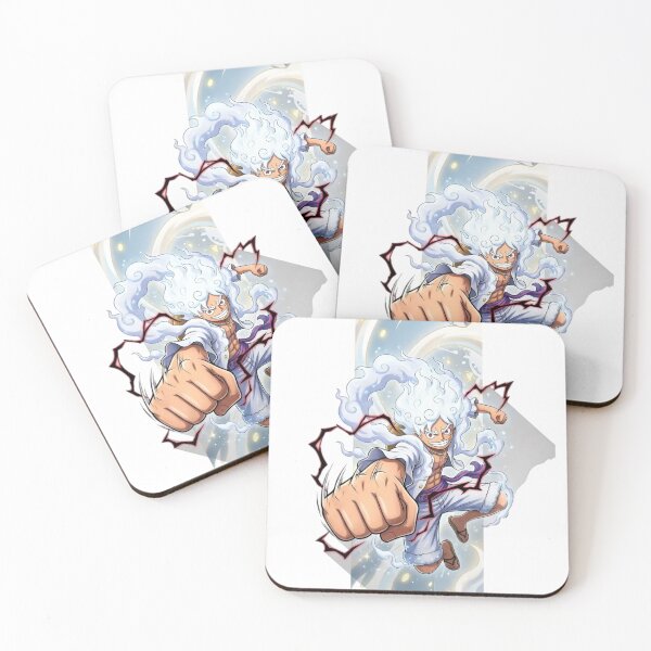 Item preview, Awakened Rubber Pirate Hero – White Cloud Power Anime Style Action designed and sold by Dyan4.