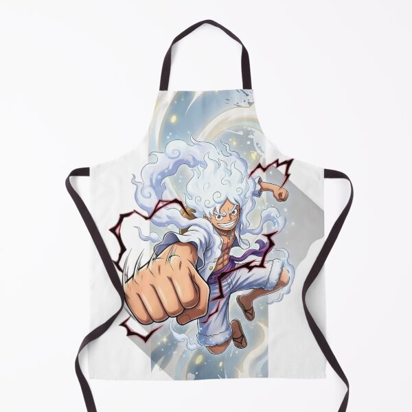 Item preview, Awakened Rubber Pirate Hero – White Cloud Power Anime Style Action designed and sold by Dyan4.