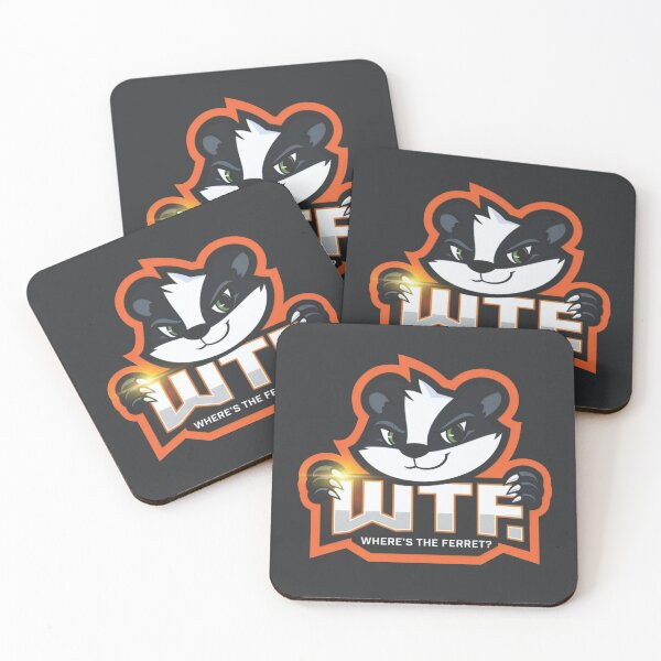 Item preview, Funny WTF Where’s The Ferret? Cute Ferret Meme Graphic Design designed and sold by artworkathome.