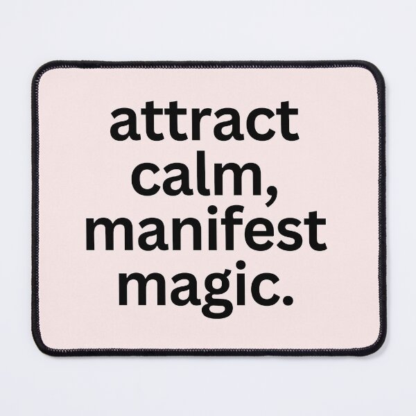 Item preview, Manifest Magic Sticker | Spiritual Affirmation | Positive Energy Aesthetic designed and sold by CosmicQuietLab.