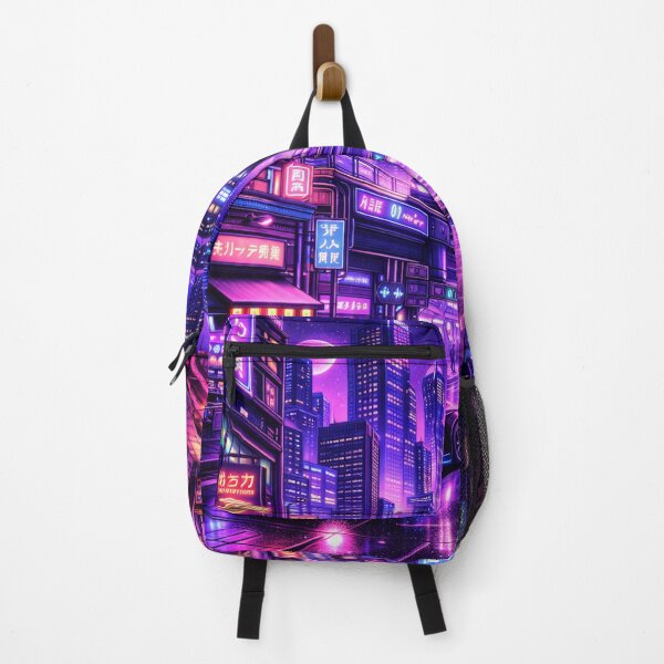 Item preview, Neon Cyberpunk City Night designed and sold by hiperdinotees.