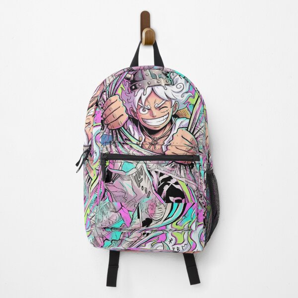 Item preview, Awakened Pirate Warrior Manga Collage – Neon Anime Power Punch designed and sold by Dyan4.
