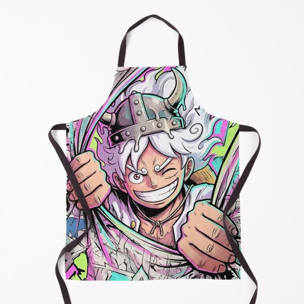 Item preview, Awakened Pirate Warrior Manga Collage – Neon Anime Power Punch designed and sold by Dyan4.