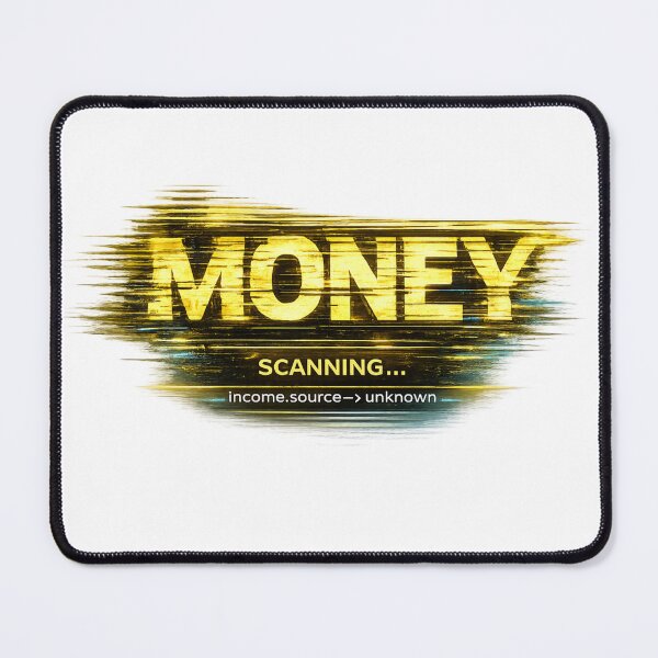 Item preview, Money Scanning – Income Unknown Tech Finance Meme designed and sold by NAJURE.