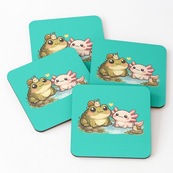 Artikelvorschau, Kawaii Sumpffreunde entworfen und verkauft von FroggyOnly.