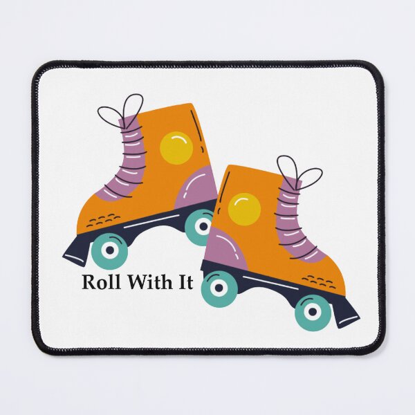 Item preview, Roll With It Roller Skates Funny Sport designed and sold by AmadeoBe.