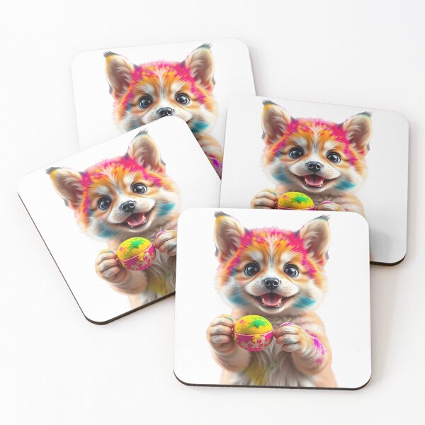 Item preview, Holi Puppy with Ball   designed and sold by Teewave-Ashish.