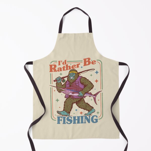 Item preview, Bigfoot I'd Rather Be Fishing. #4 designed and sold by EunsooLee.
