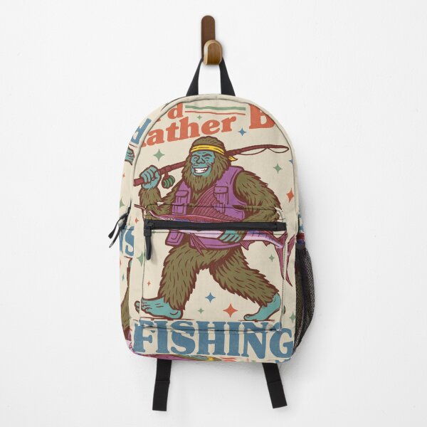Item preview, Bigfoot I'd Rather Be Fishing. #4 designed and sold by EunsooLee.