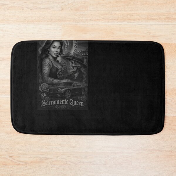 Item preview, Sacramento Queen – Chicana Tattoo Style Lowrider Culture Art designed and sold by DyfunctionalTee.