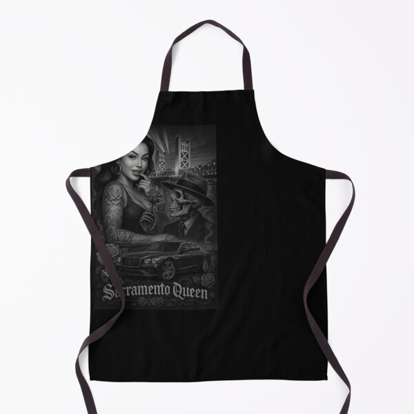 Item preview, Sacramento Queen – Chicana Tattoo Style Lowrider Culture Art designed and sold by DyfunctionalTee.