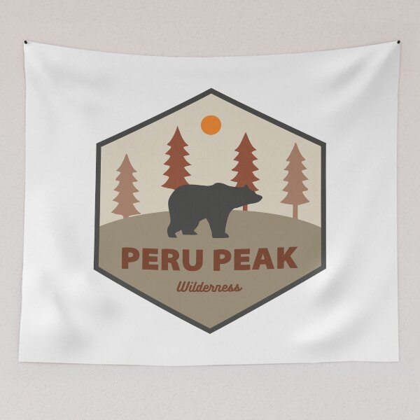 Item preview, Peru Peak Wilderness Vermont Bear designed and sold by Esskay Designs.