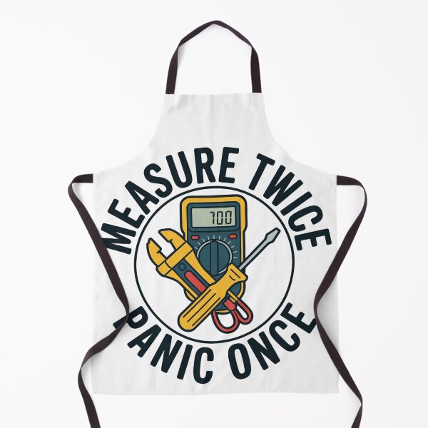 Item preview, Measure Twice Panic Once designed and sold by vala93.