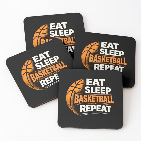 Item preview, Eat sleep basketball repeat designed and sold by JODYSMORGAN.