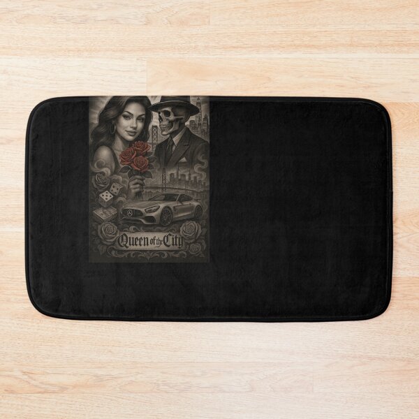 Item preview, Queen of the City – Luxury Chicana Street Queen Tattoo Art designed and sold by DyfunctionalTee.