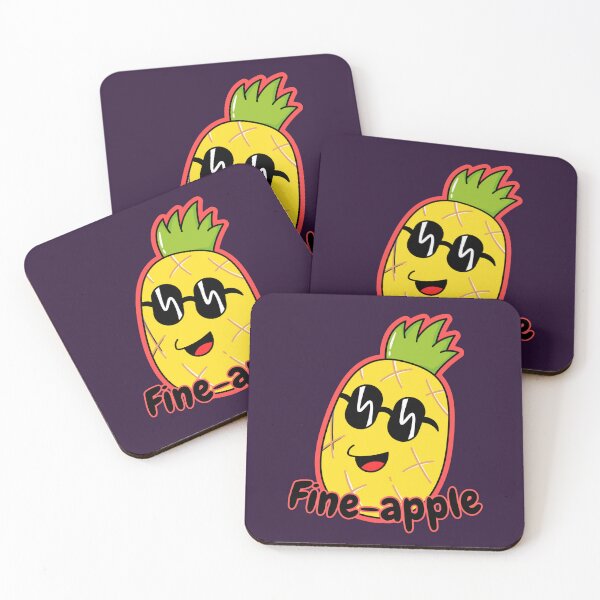 Item preview, Fine-Apple Pineapple Pun Cool Shades Art designed and sold by The-Melon-Cart.