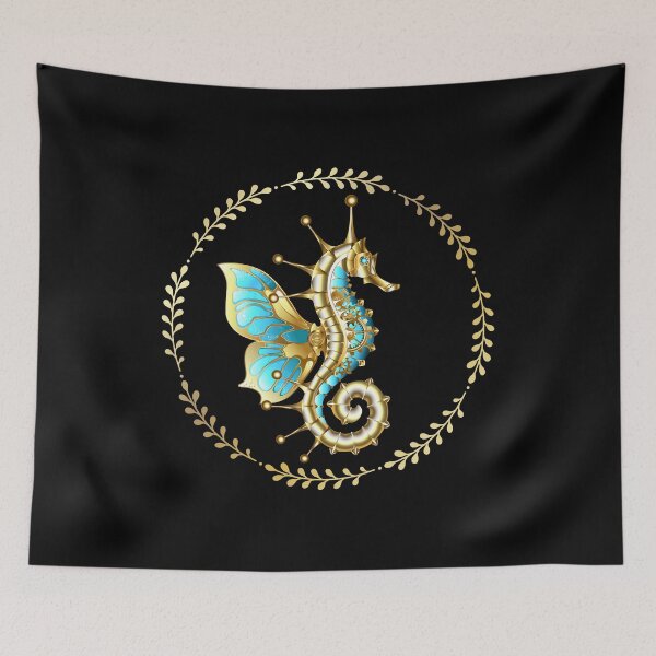 Item preview, Golden Seahorse designed and sold by Aminesnip.