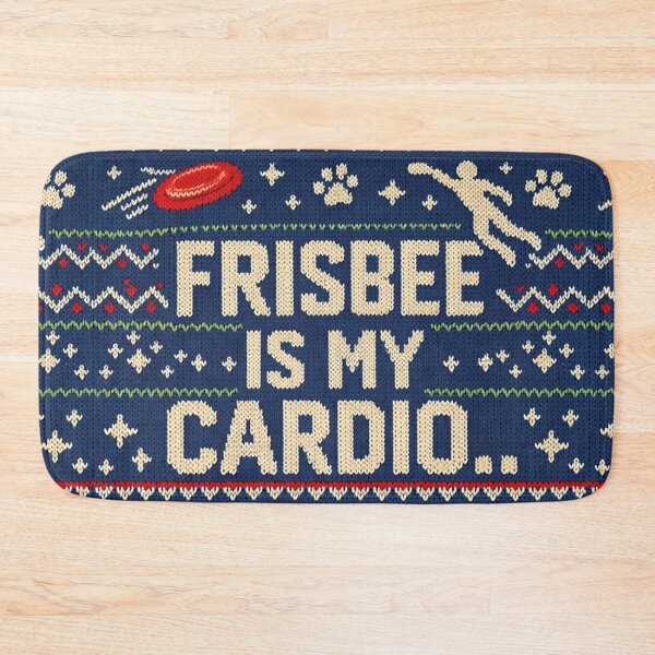 Item preview, Frisbee Is My Cardio: Aesthetic Sports Knitting Pattern Design designed and sold by Mauswohn.