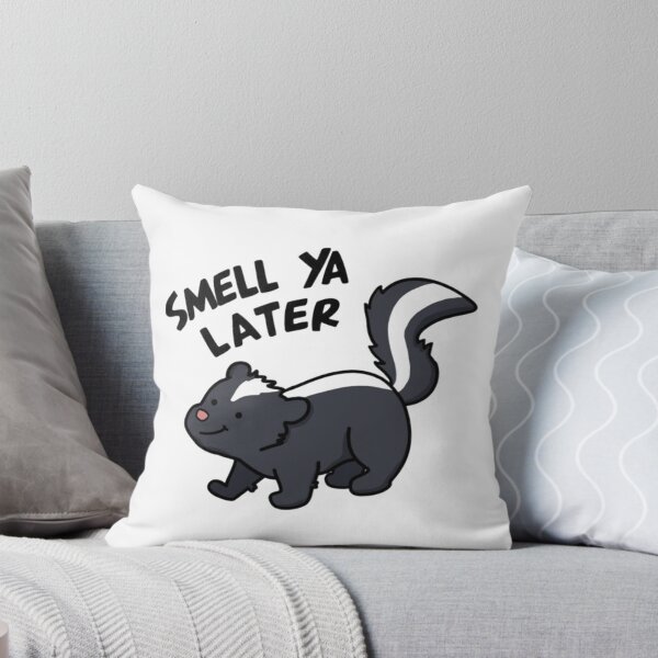 Item preview, Cute Skunk Smell Ya Later Pun Sarcastic Animal Sticker designed and sold by JossDesign15.
