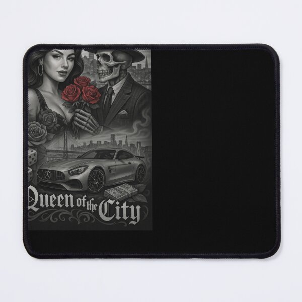 Item preview, Queen of the City – Bay Area Chicana Luxury Street Art Poster designed and sold by DyfunctionalTee.