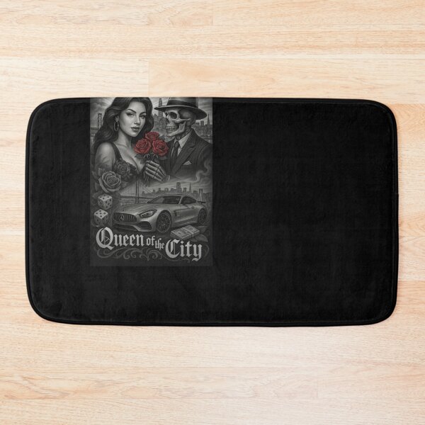 Item preview, Queen of the City – Bay Area Chicana Luxury Street Art Poster designed and sold by DyfunctionalTee.