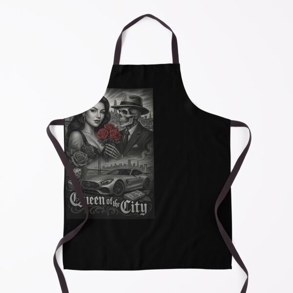 Item preview, Queen of the City – Bay Area Chicana Luxury Street Art Poster designed and sold by DyfunctionalTee.