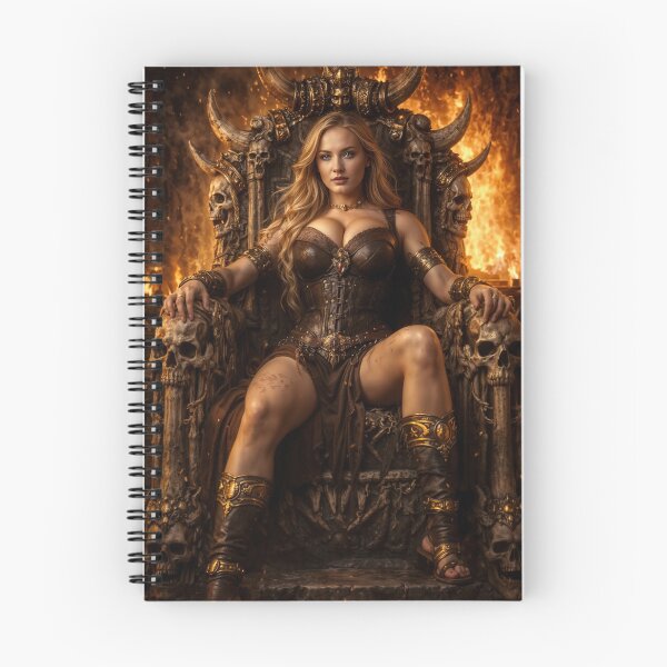 Item preview, Queen of the Infernal Throne designed and sold by Samantha AI Artist.