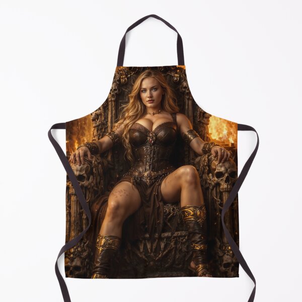 Item preview, Queen of the Infernal Throne designed and sold by Samantha AI Artist.