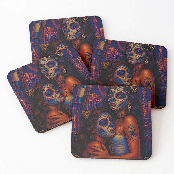 Item preview, Noche De Los Muertos – Dia De Los Muertos Chicana Night Queen Art designed and sold by DyfunctionalTee.