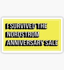 I Survived the Nordstrom Anniversary Sale Sticker