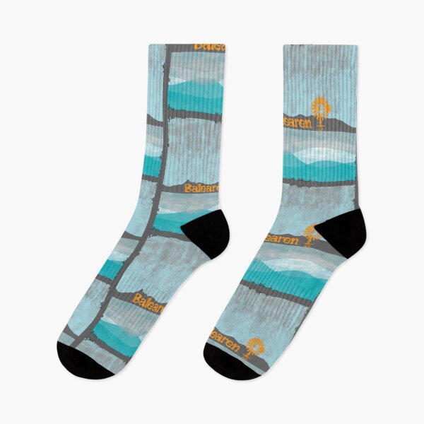 Item preview, Balearic Islands - Mallorca - Ibiza - Formentera - Menorca in blue designed and sold by Periartwork.