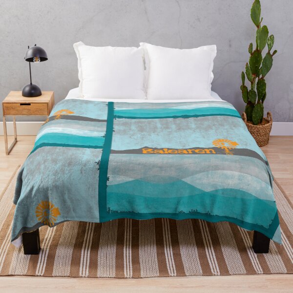 Item preview, Balearic Islands - Mallorca - Ibiza - Formentera - Menorca in blue designed and sold by Periartwork.