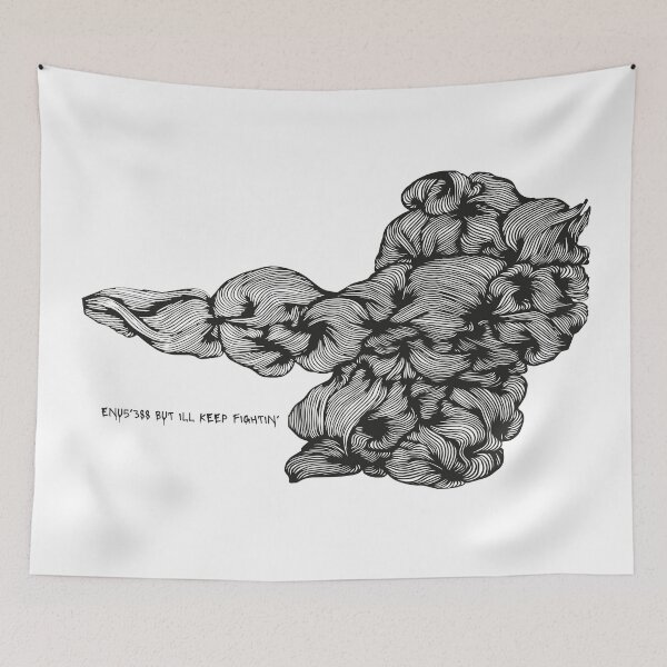Item preview, Always Keep Fighting – Informale's Trooper Motivational Abstract Line Art designed and sold by Fabio 13,4%.