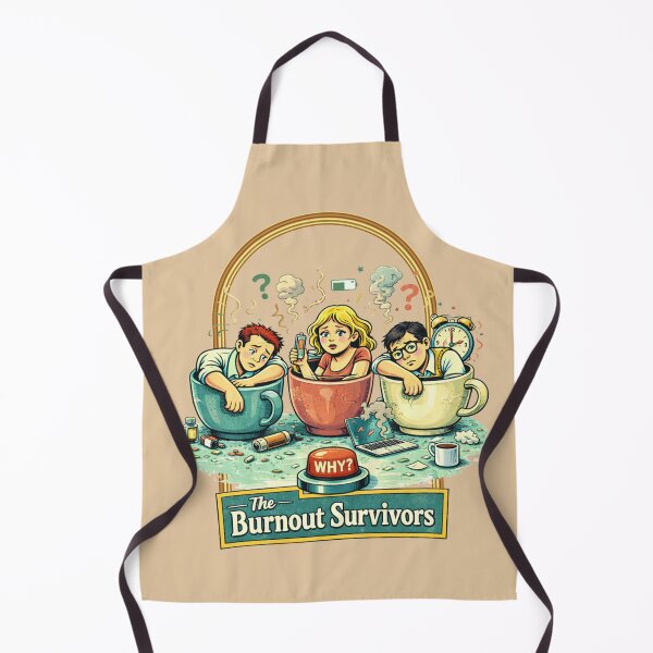 Item preview, The Burnout Survivors – Emergency Coffee Division designed and sold by LMFARNACIO.