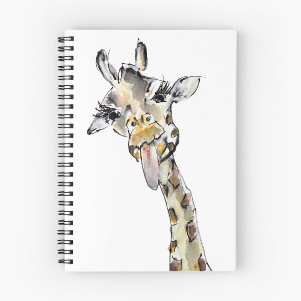 Artikelvorschau, Lustige Giraffenillustration entworfen und verkauft von emilyrosealcockart.