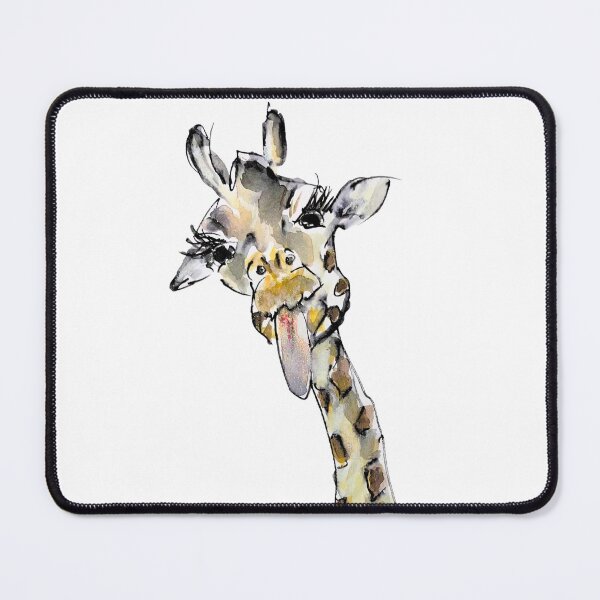 Item preview, Funny Giraffe illustration designed and sold by emilyrosealcockart.