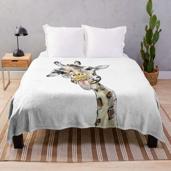 Item preview, Funny Giraffe illustration designed and sold by emilyrosealcockart.