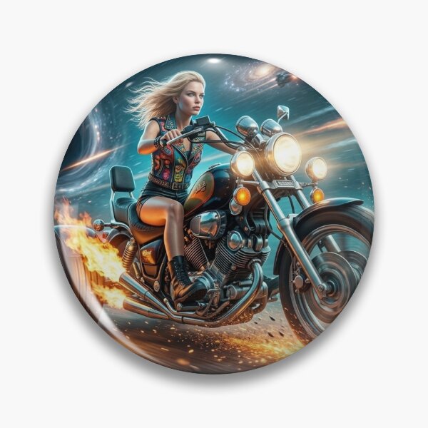 Item preview, Space Bike Girl designed and sold by RaF71PrO.