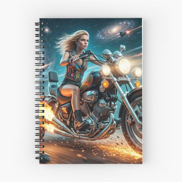 Item preview, Space Bike Girl designed and sold by RaF71PrO.